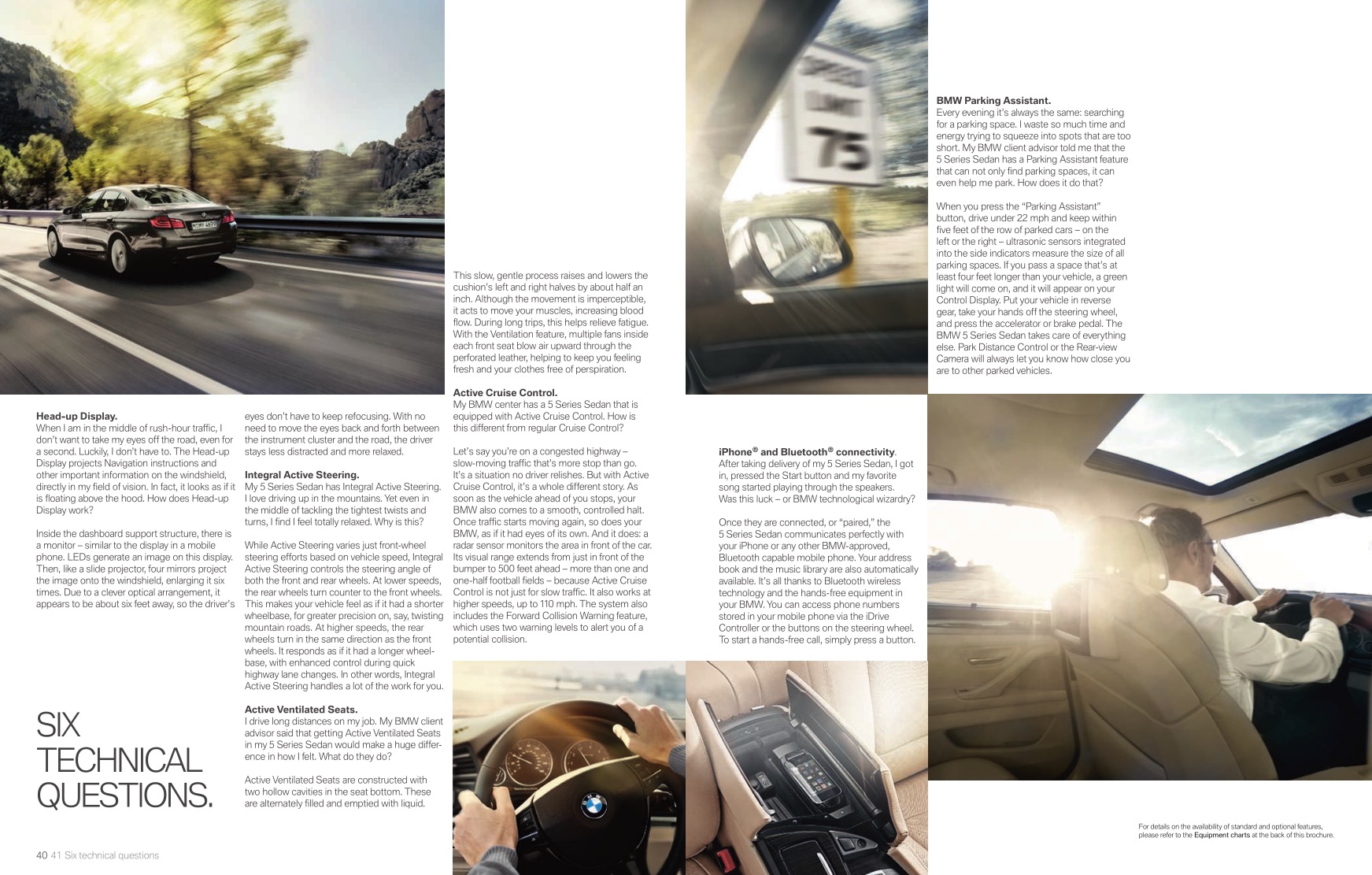 2011 BMW 5-Series Brochure Page 10